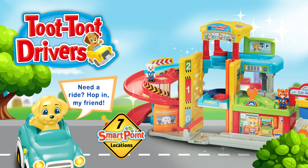 Toot-Toot Drivers Roll & Repair Garage