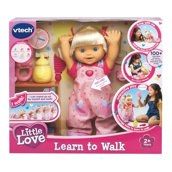vtech little love learn to walk doll