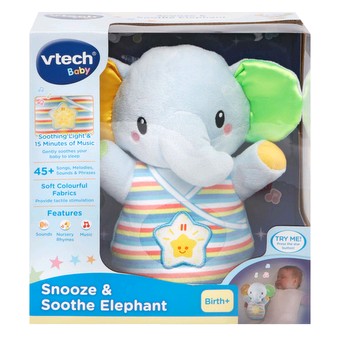snooze and soothe elephant