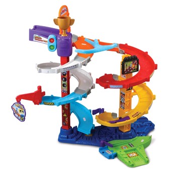 12 + mesi consegna gratuita Vtech Toot Toot Driver Twist and Race Tower 