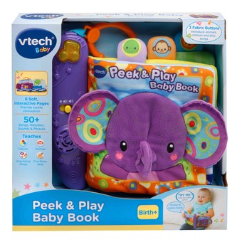 vtech baby peek and play baby book