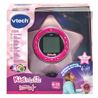 vtech 80-520404 Guide de l'utilisateur du réveil pour enfants Kidi Magic  Starlight