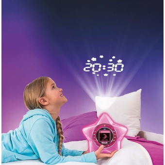 vtech 80-520404 Guide de l'utilisateur du réveil pour enfants Kidi Magic  Starlight