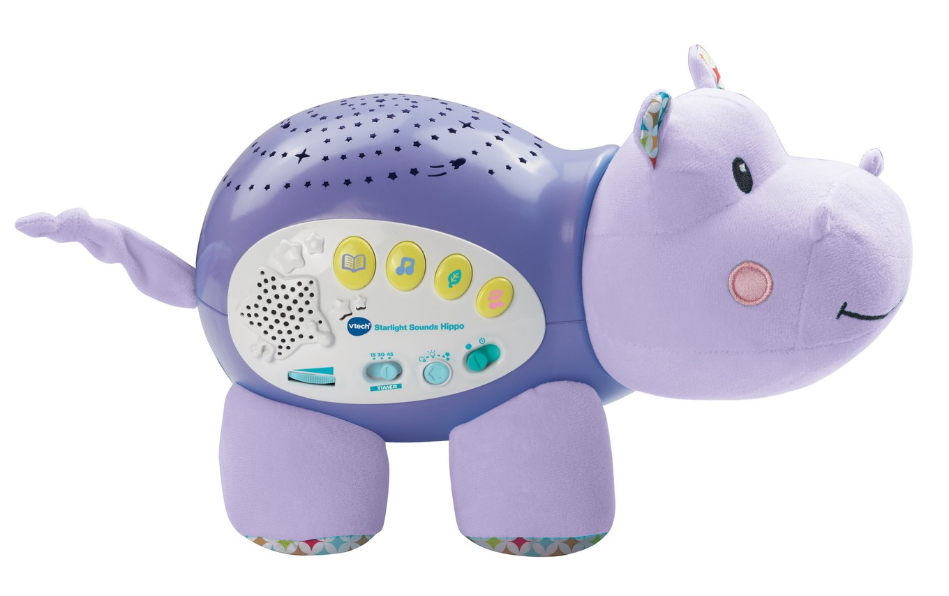 VTech Baby Starlight Sounds Hippo - VTech Toys Australia