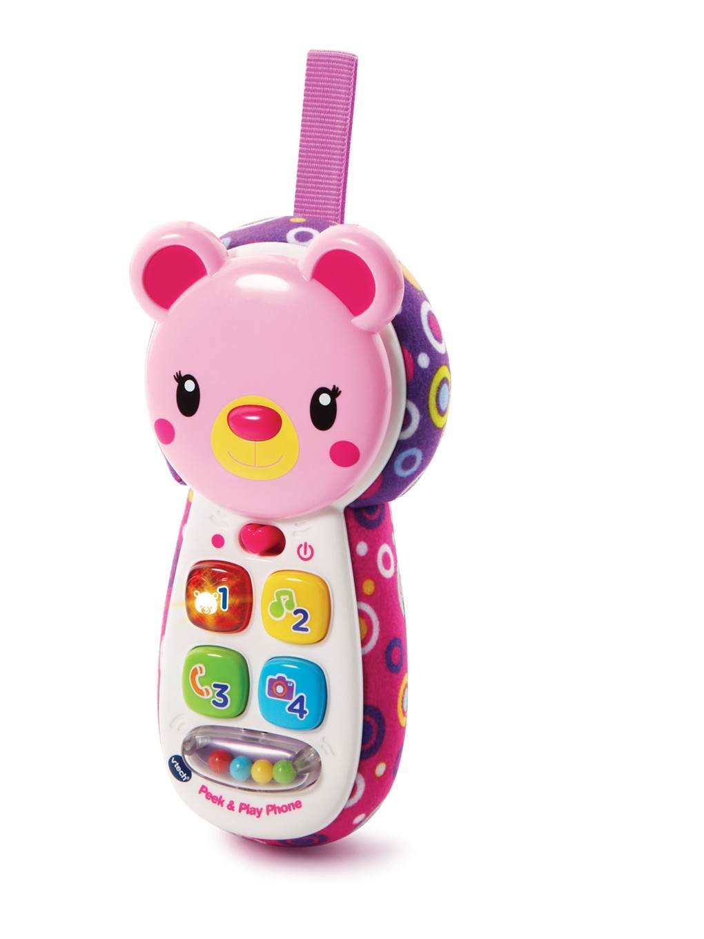 Brand New VTech Peek & Play Phone PINK Baby Toy Interactive 