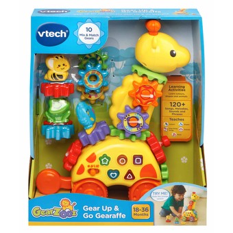 Vtech Toys Various Gear Up & Go Gearaffe Nursery Rhymes Book Tablet Smart Pad 