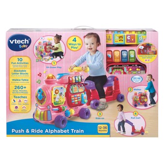 vtech push and ride alphabet train sainsburys