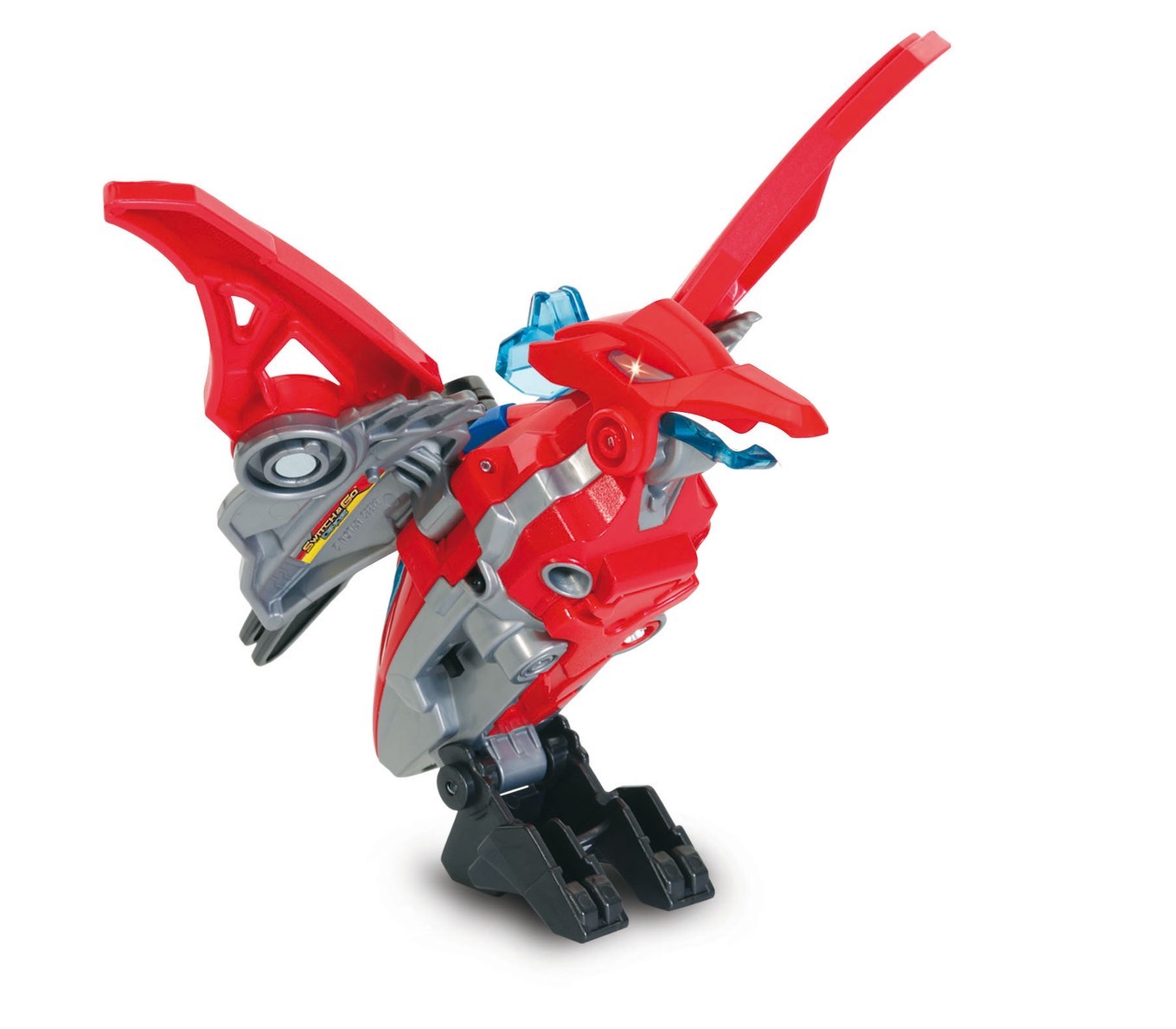 VTech Switch & Go Dinos - Fire Pterodactyl Transforming Toy With Lights, Sounds & LCD Screen - View #2