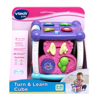 vtech baby turn & learn cube