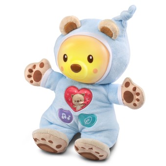 VTech Birdie Travel Mobile – Giocattolo Musicale Per Neonati Con Luci, 4 Canzoni E 40 Melodie, Sensore Vocale, Telecomando E Timer, Attacco A Passeggino E Culla