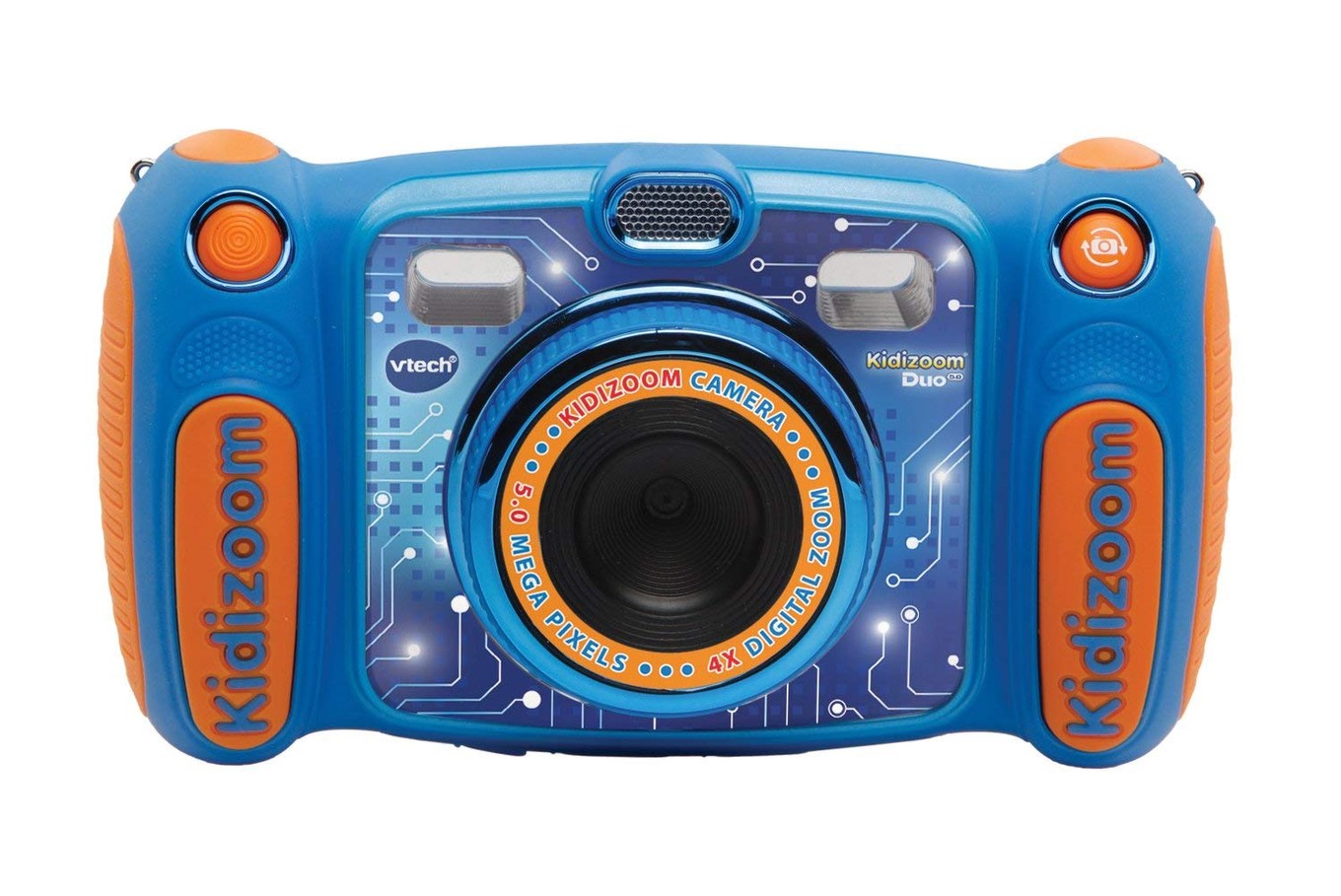  VTech Kidizoom Duo 5.0 Deluxe Digital Selfie Camera with MP3  Player and Headphones, Blue : Electronics