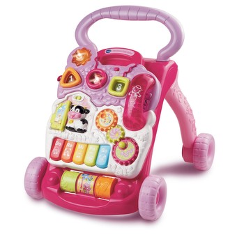 vtech push and ride alphabet train pink