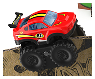Includes cool Monster Truck vehicle