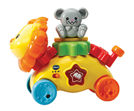 Lion includes 1 Mouse animal gear and 1 fixed handle gear: 2 gears in total.