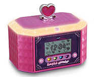 Unlock the Treasure Chest with your very own 4-digit password to keep your secrets safe inside.