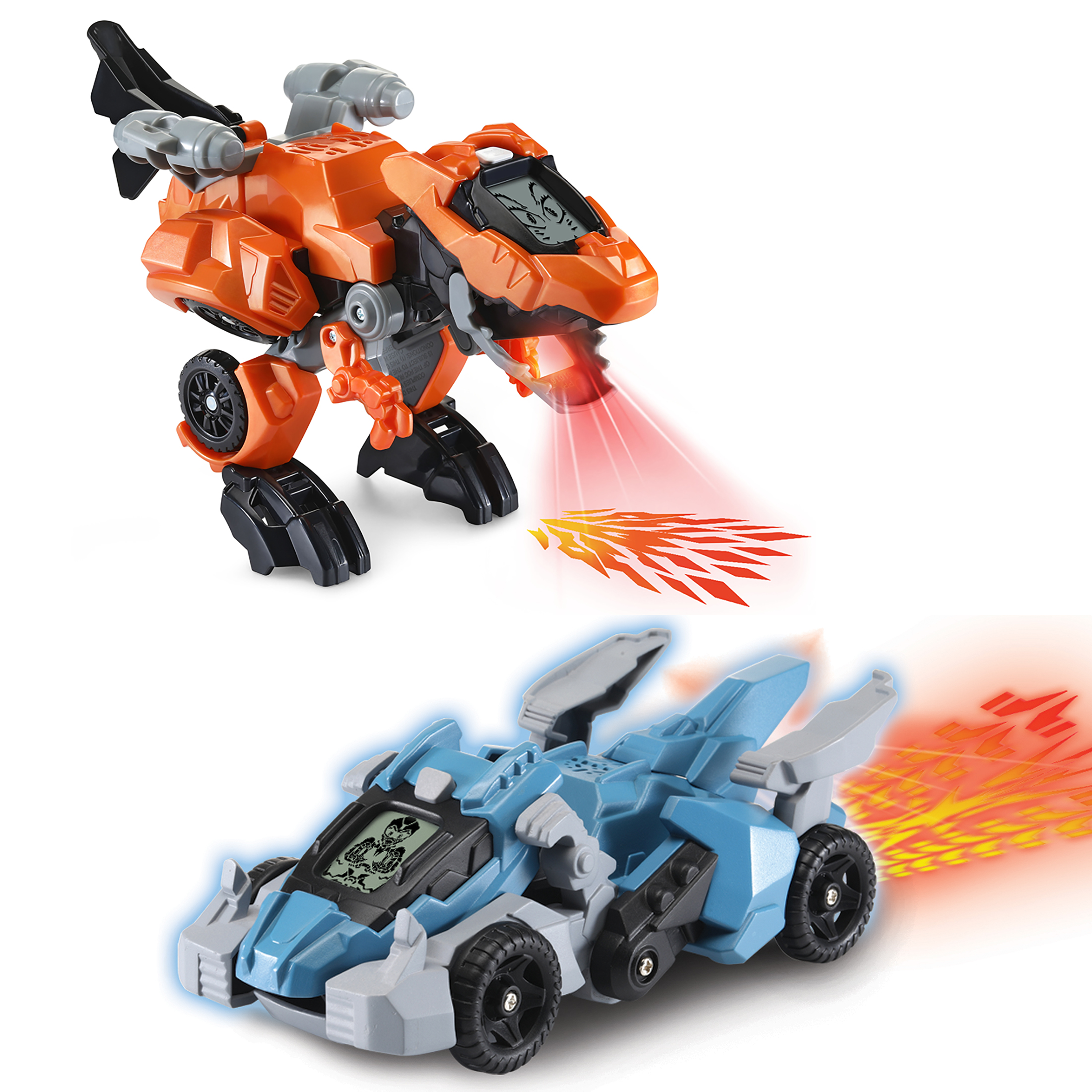 Transformable Super Robot Vtech Switch & Go Dinos Combo: SUPER SPI –