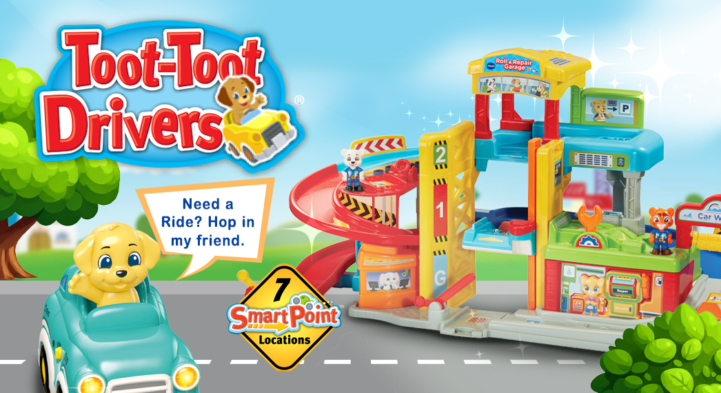Toot-Toot Drivers. Need a Ride? Hop in my friend. 7 Smart Point Locations