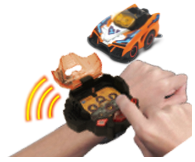 Race Track comes complete with a Turbo Force® Racer & Turbo Station wristband letting you race straight out of the box!