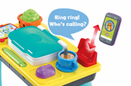 Pretend to answer phone calls or put the phone on the stand to enjoy playful sounds. Pretend to answer phone calls or put the phone on the stand to enjoy playful sounds.