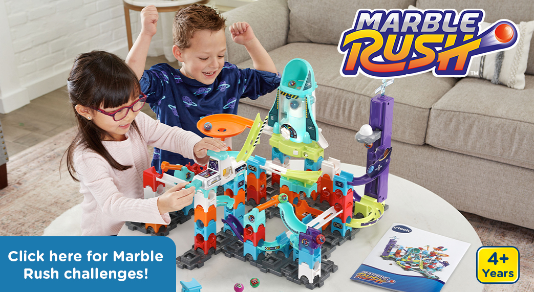 Marble Rush banner, click here for Marble Rush challenges. Accredited Steam Toy.